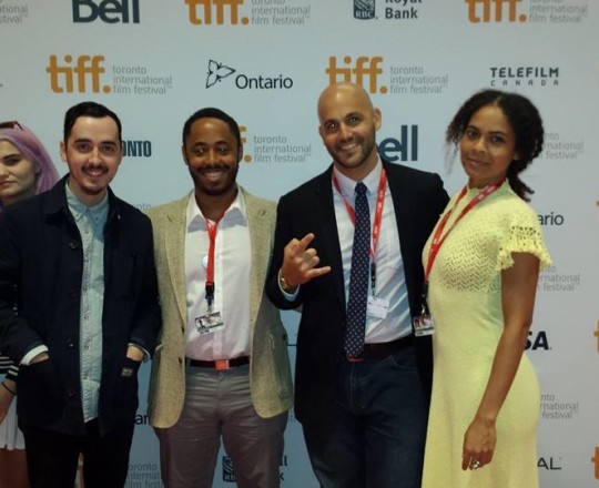 The Papa Machete Team at Toronto Film Festival 